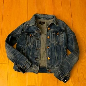 J Crew Jean Jacket with pockets!